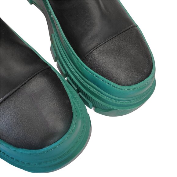 Mango Contrast Sole Chunky Chelsea Ankle Boots 40 - Picture 7 of 10